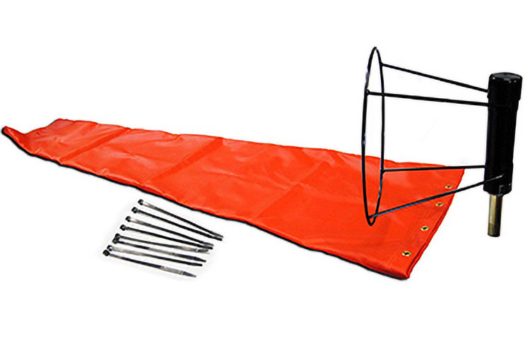 Airport Windsock And Ball Bearing Windsock Frame Combo